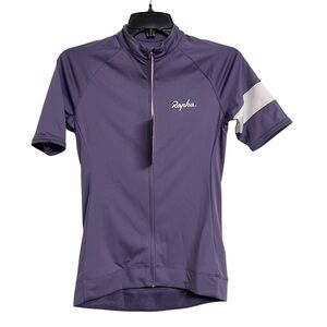 Women’s Rapha Core Jersey Cycling Top Full Zip Biking Outdoor Shirt XS